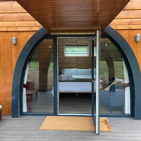Bedrule Old Manse Glamping Villa Hawick Exterior photo